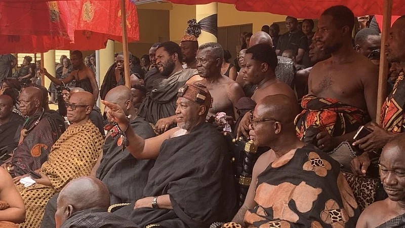 Juansa gets new paramount chief as Dr. Ben Asante is enstooled 