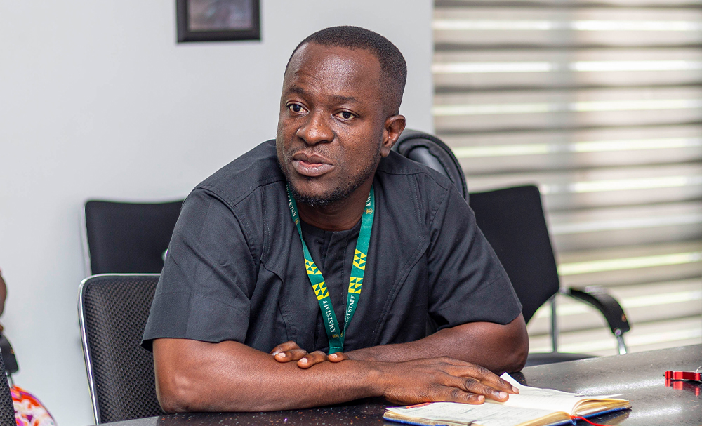 Dr. Eric Manu, Chairman of the Homecoming Event Committee.