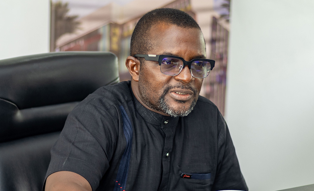 Advancement and Alumni Relations (AARO) Board Chair, Dr. Isaac Adupong.