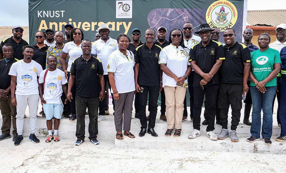 KNUST Alumni Association Launches The KNUST Anniversary Garden At Mamfe