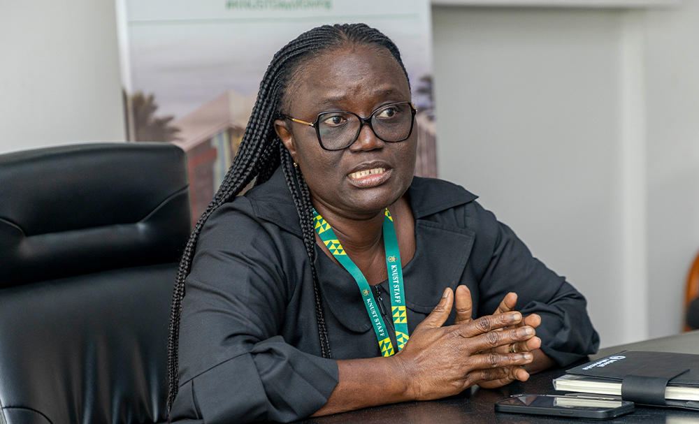 Professor Rita Akosua Dickson, Vice-Chancellor of KNUST.