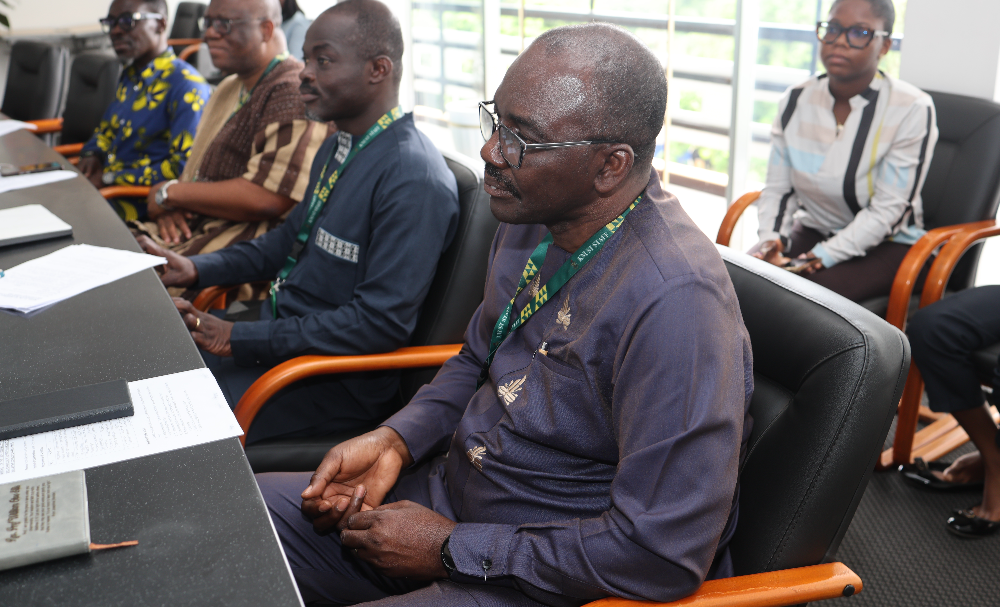 Chairman of the Anniversary Planning Committee, Professor William Otoo Ellis(first from right)